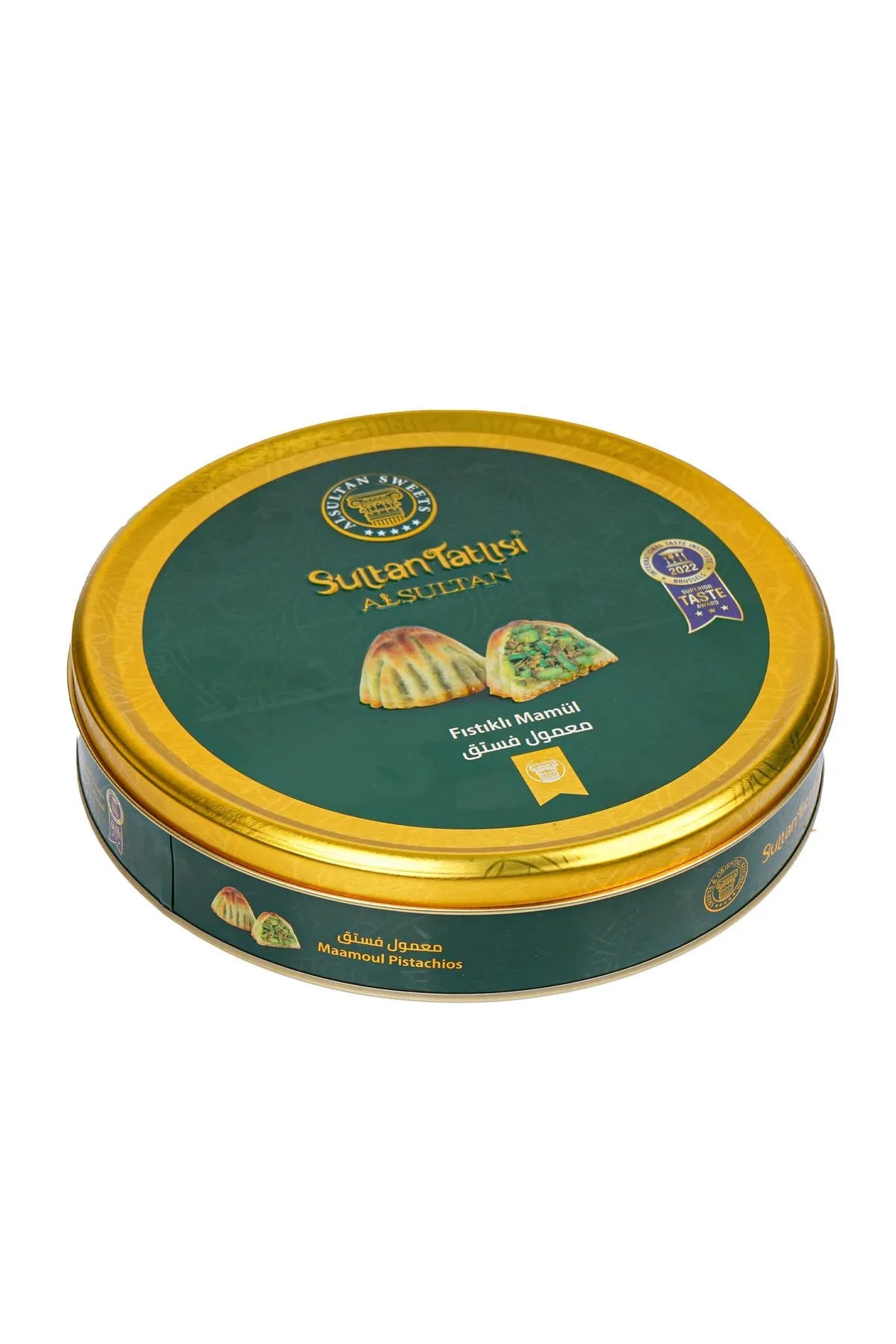 Pistachio Ma'amoul - Metal Box 500g