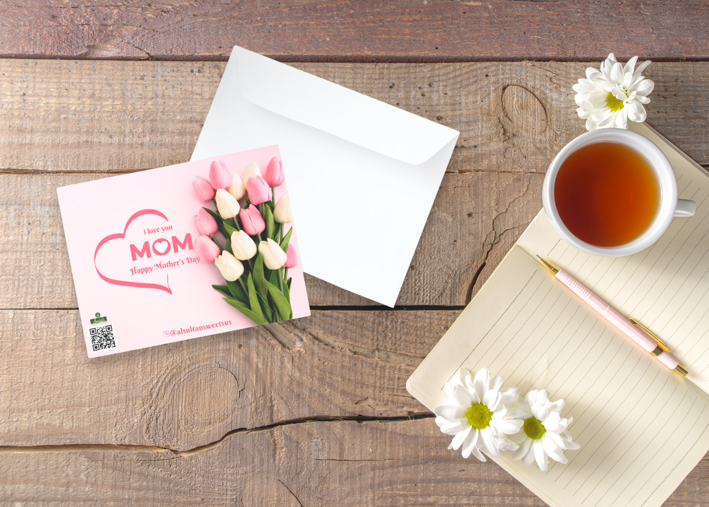 Happy Mother's Day Greeting Card I Love You Mom