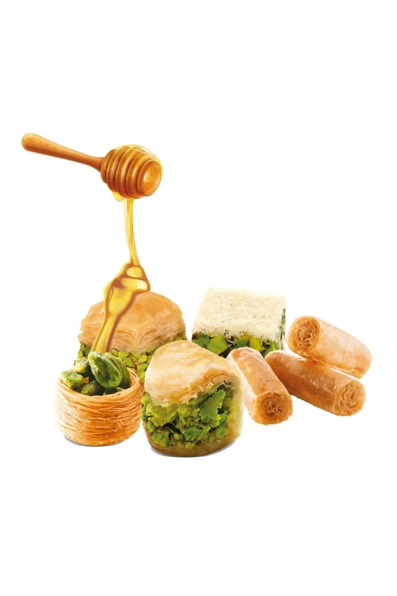 Assorted Baklava - Organic Honey Syrup 700g
