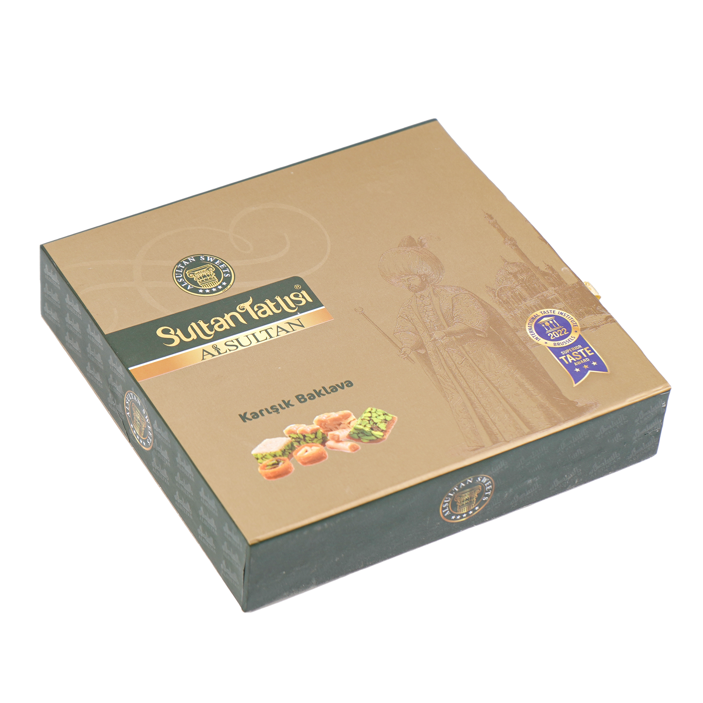 Assorted Baklava - Pistachios Only Small 250g