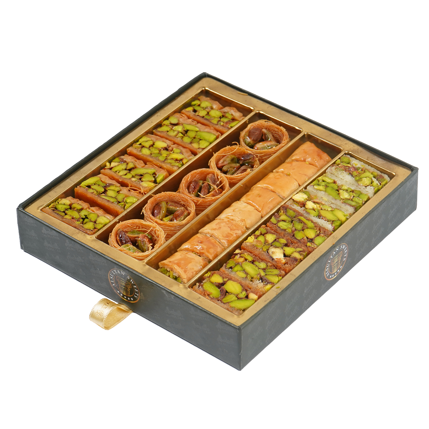 Assorted Baklava - Pistachios Only Small 250g