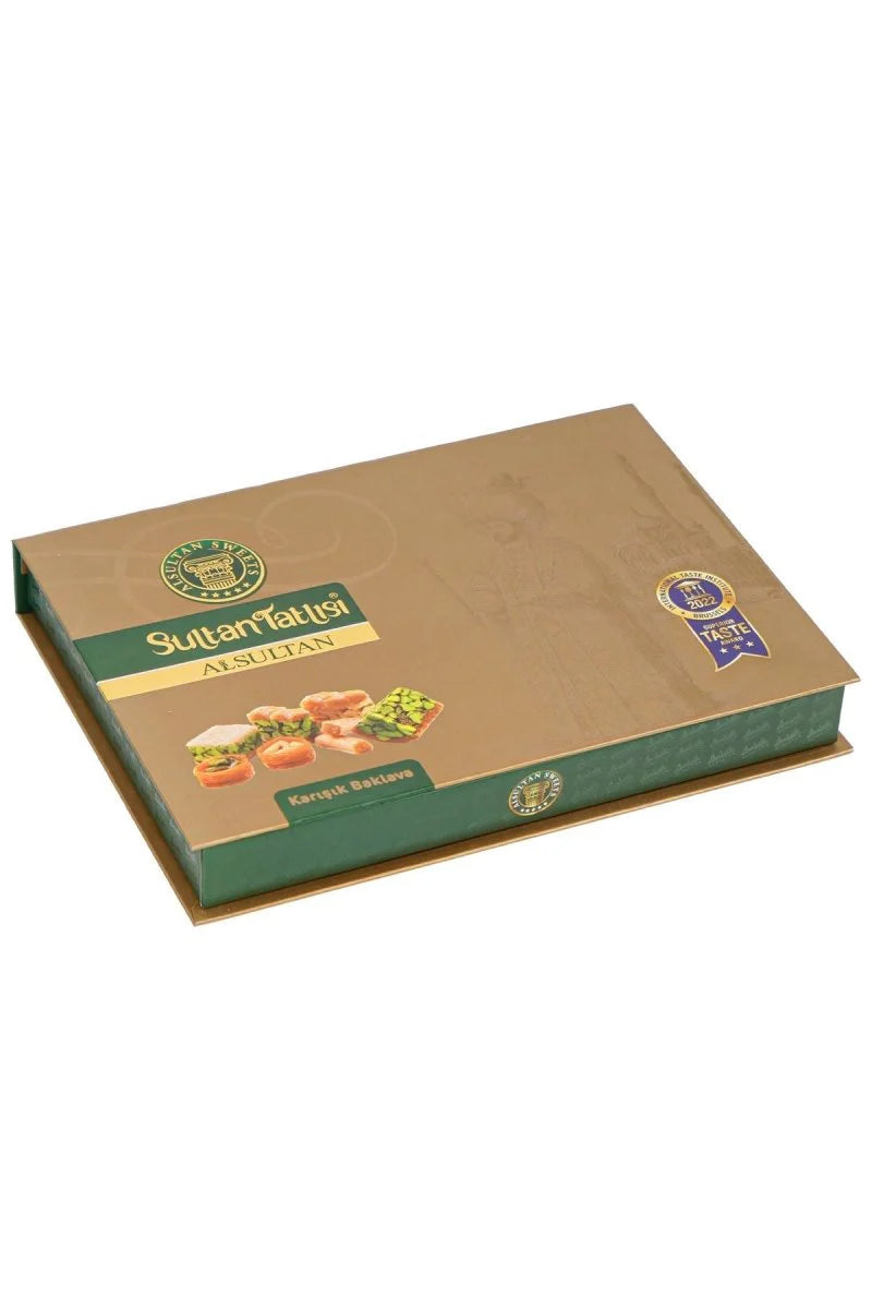 Assorted Baklava - Pistachios Only Large 800g