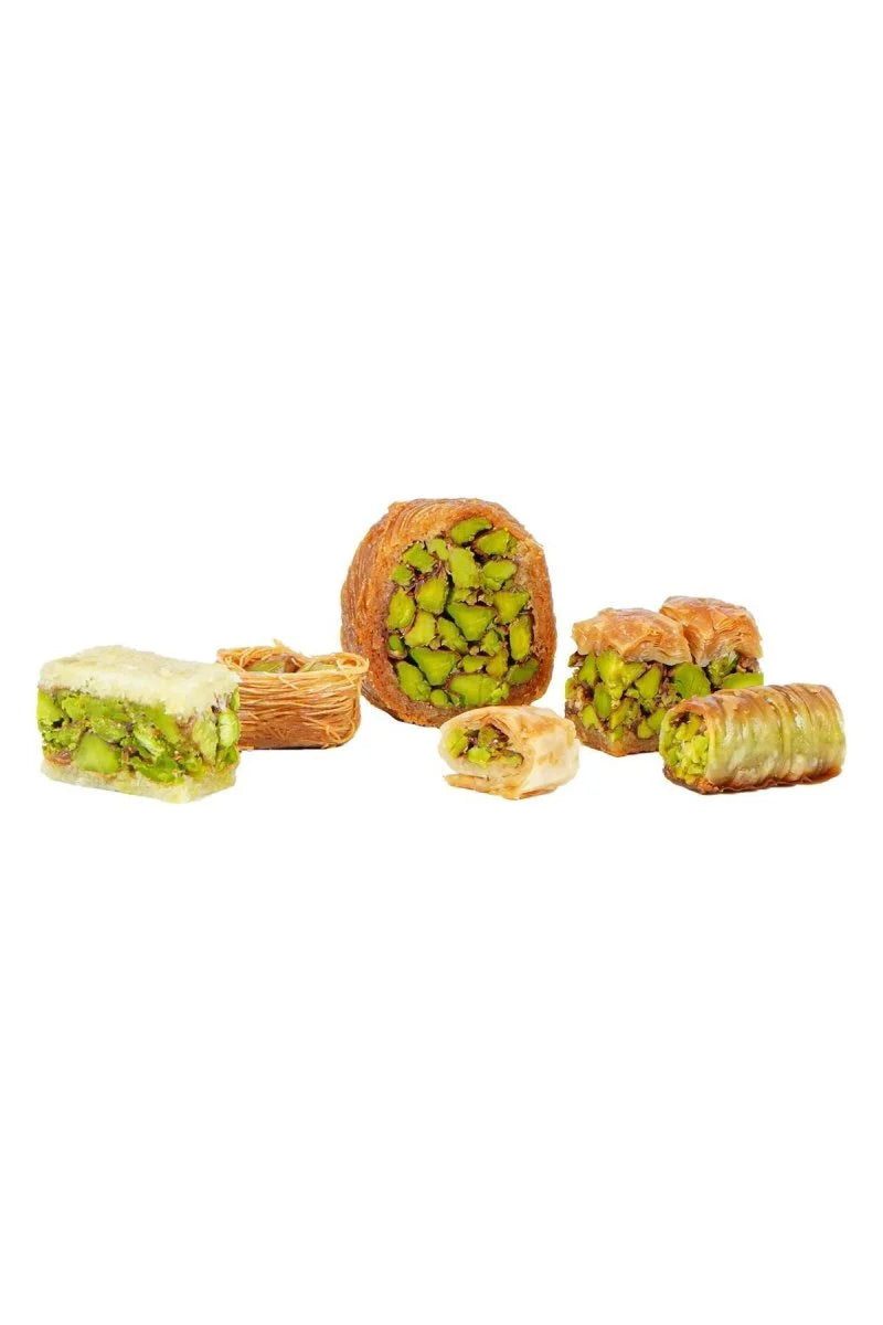 Assorted Baklava - Pistachios Only Large 800g